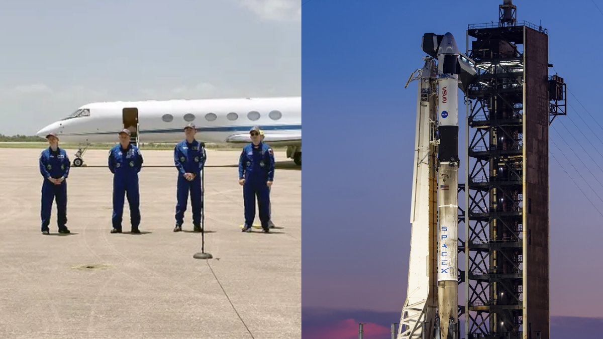 SpaceX Prepares Falcon 9 for NASA