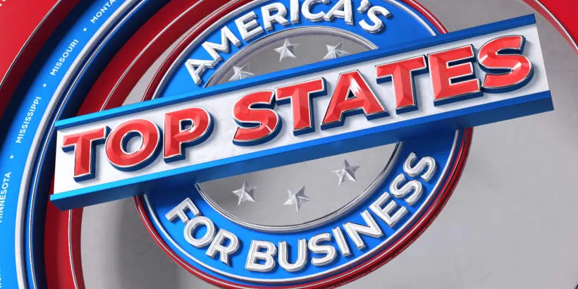America's top states for business 2025
