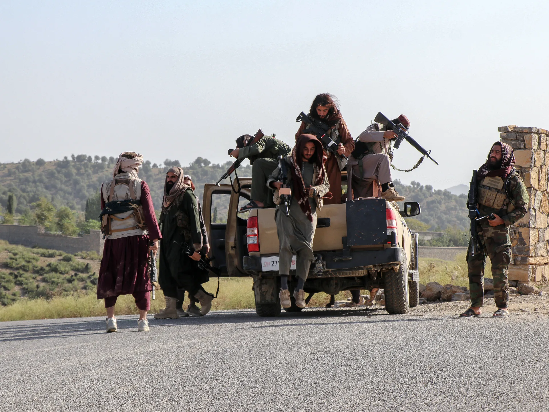 Afghan Taliban Attack